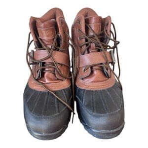 Men's Brown Lace-Up Boots